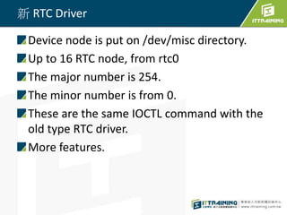 Linux Timer device driver | PPTX
