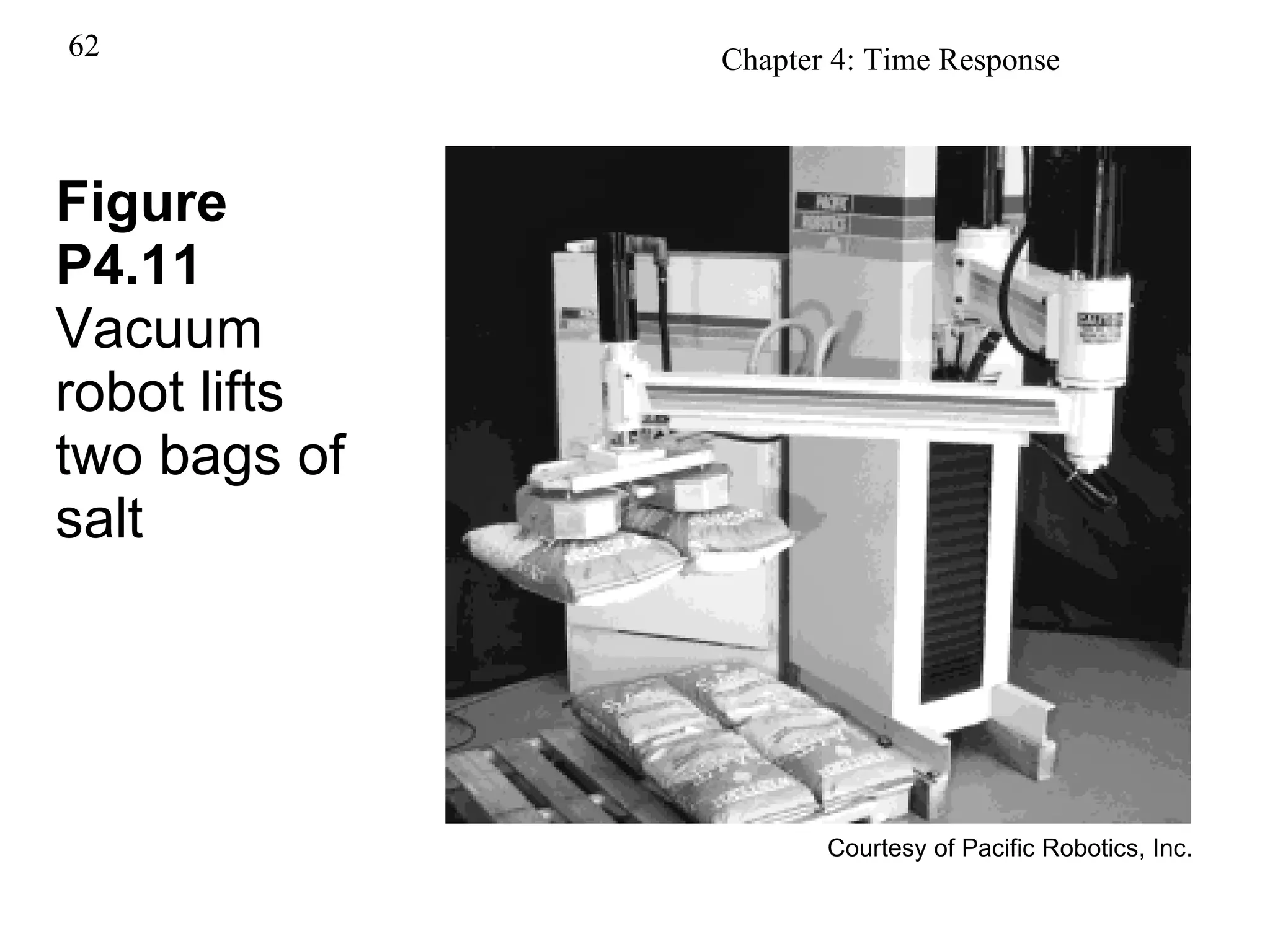 Figure P4.11 Vacuum robot lifts two bags of salt Courtesy of Pacific Robotics, Inc. 