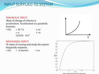 Time Response Analysis | PPTX