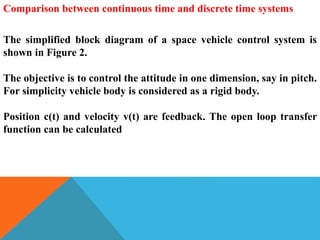 Time response of discrete systems 4th lecture