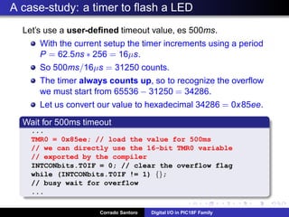 Using Timers in PIC18F Microcontrollers | PDF