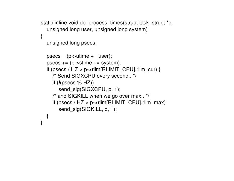 Timers in Unix/Linux