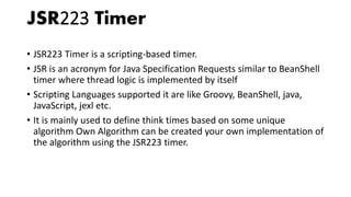 Timers in j meter | PPT