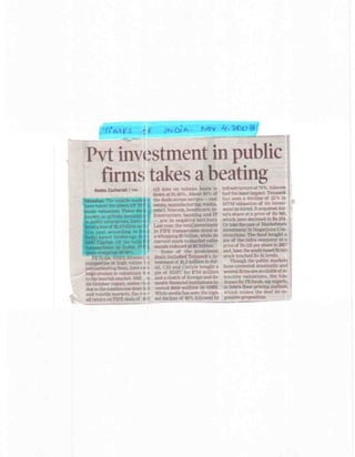 Times Of India Nov 4, 2008