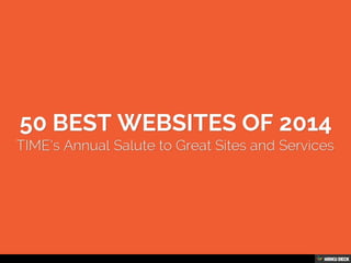 Times 50 Best Websites of 2014 
