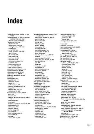 Time saver standards for interior design