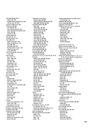 Time saver standards for interior design