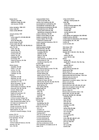 Time saver standards for interior design