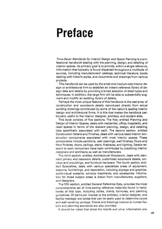 Time saver standards for interior design