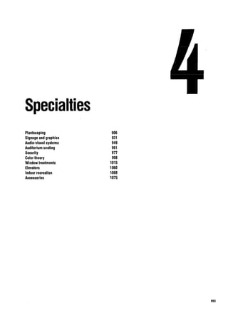 Time saver standards for interior design