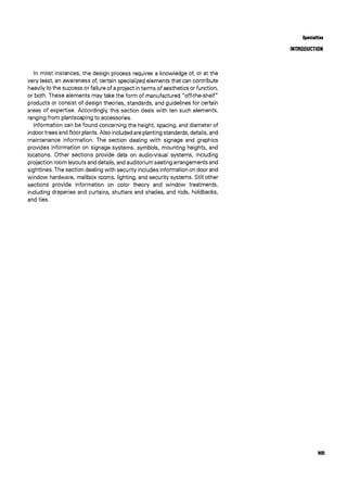 Time saver standards for interior design