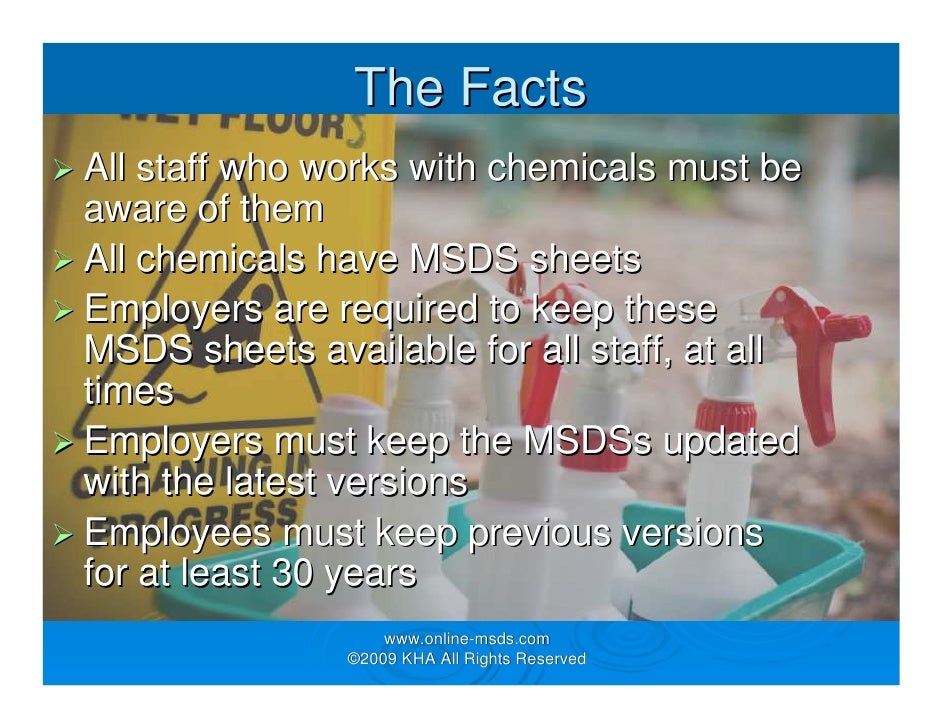 OSHA RightToKnow MSDS Compliance Made Easy