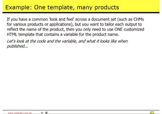 Time Saving Techniques Using Author-It