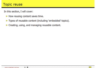 Time Saving Techniques Using Author-It