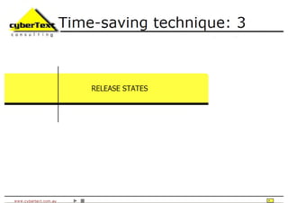 Time Saving Techniques Using Author-It