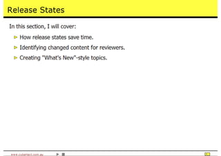 Time Saving Techniques Using Author-It