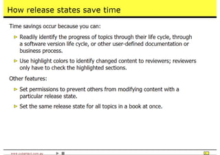 Time Saving Techniques Using Author-It