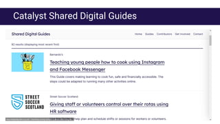 Catalyst Shared Digital Guides
 