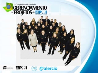 Clique para editar o título mestre
• Clique para editar o texto mestre
– Segundo nível
• Terceiro nível
– Quarto nível
» Quinto nível

@alercio

 