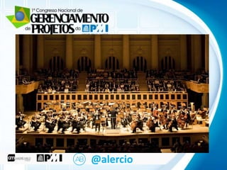 Clique para editar o título mestre
• Clique para editar o texto mestre
– Segundo nível
• Terceiro nível
– Quarto nível
» Quinto nível

@alercio

 