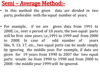 Time Series ModelAddition Model:				Y = T + S + C + I				Where:-  Y = Original Data	         				T = Trend Value	       				S = Seasonal Fluctuation	  	    	C = Cyclical  FluctuationI = 	                              I = Irregular FluctuationMultiplication Model:Y = T x S x C x I				    or			Y = TSCI