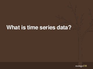 What is time series data?

 