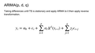 Time series forecasting | PDF