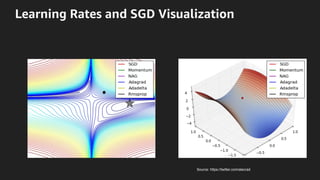 Learning Rates and SGD Visualization
Source: https://twitter.com/alecrad
 