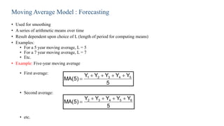 Time series Analysis | PPTX