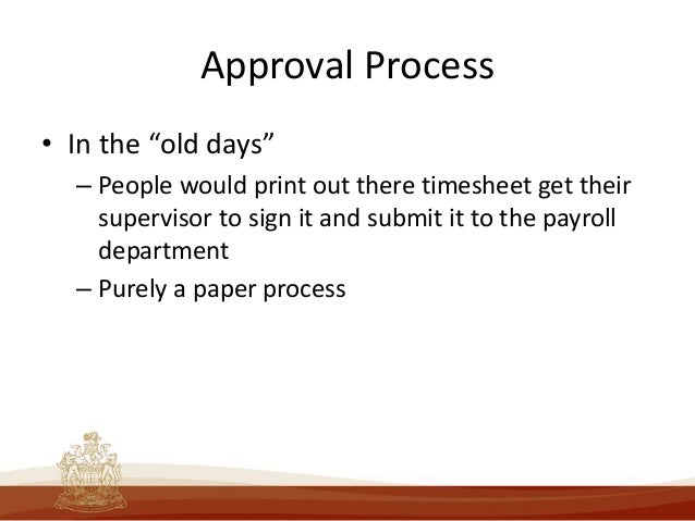 timesheet approval process time sheet print out