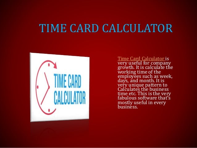 timesheet calculator