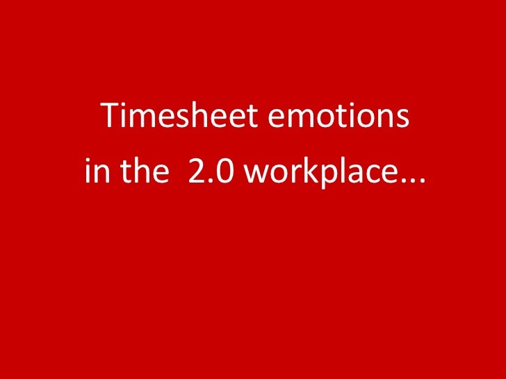 workplace timesheet