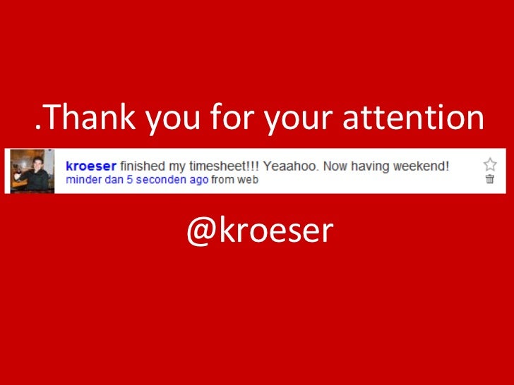 thank you for your attention