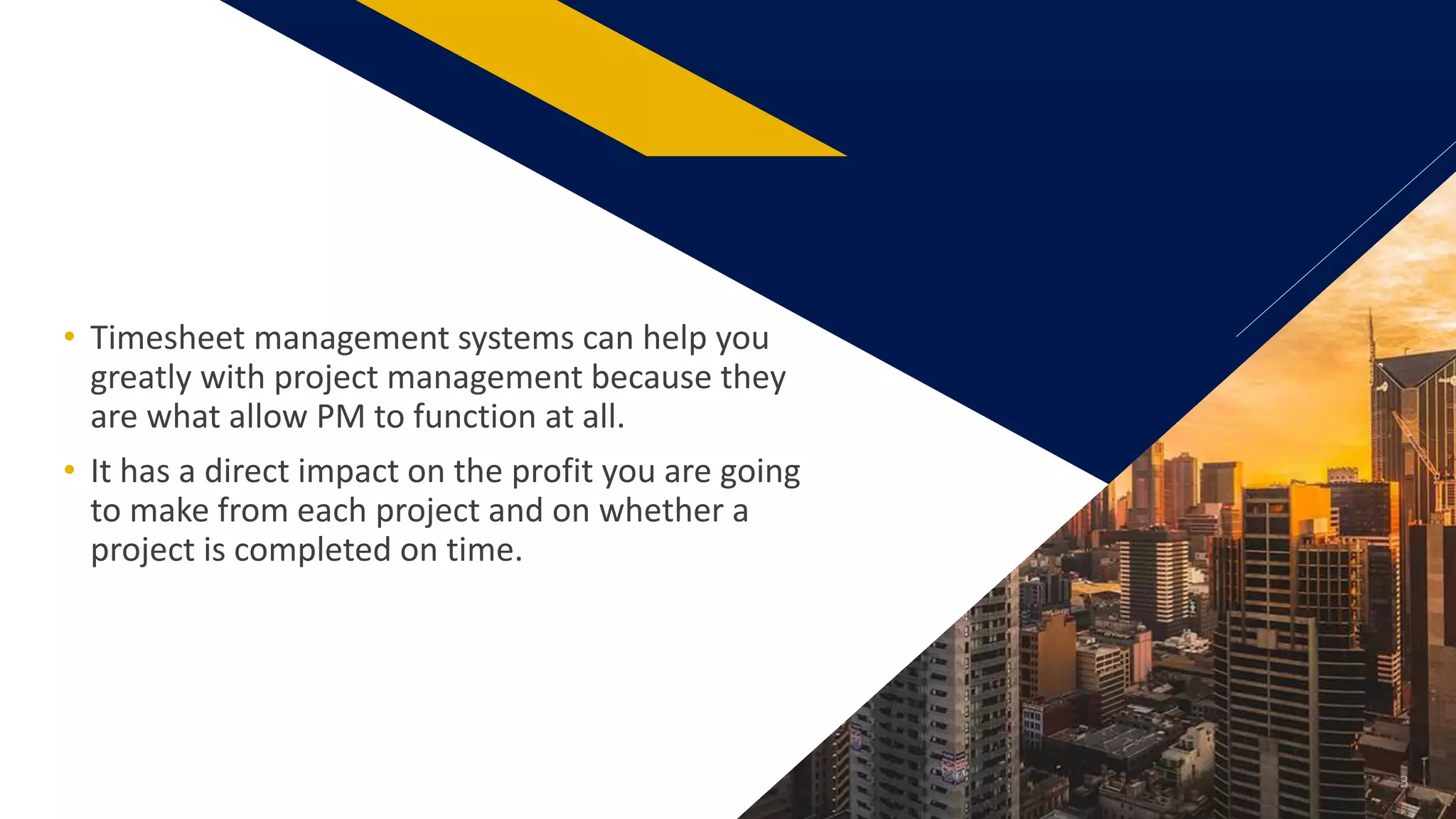 Timesheet management software | PPTX