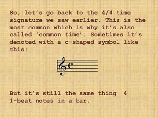 Time signatures | PPTX