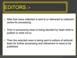 Editors what they do ?

   Editing is the process of selecting and preparing written,
    visual media used to convey inf...