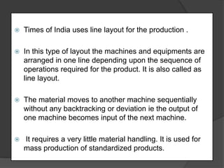 Output :-
 Design Output of machines in an hour :
                    1,24,000 units/hr

   Actual output :-
          ...