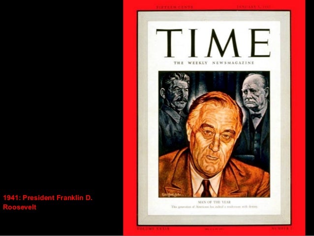 TIME's Person of the Year, from 1927 to 2014