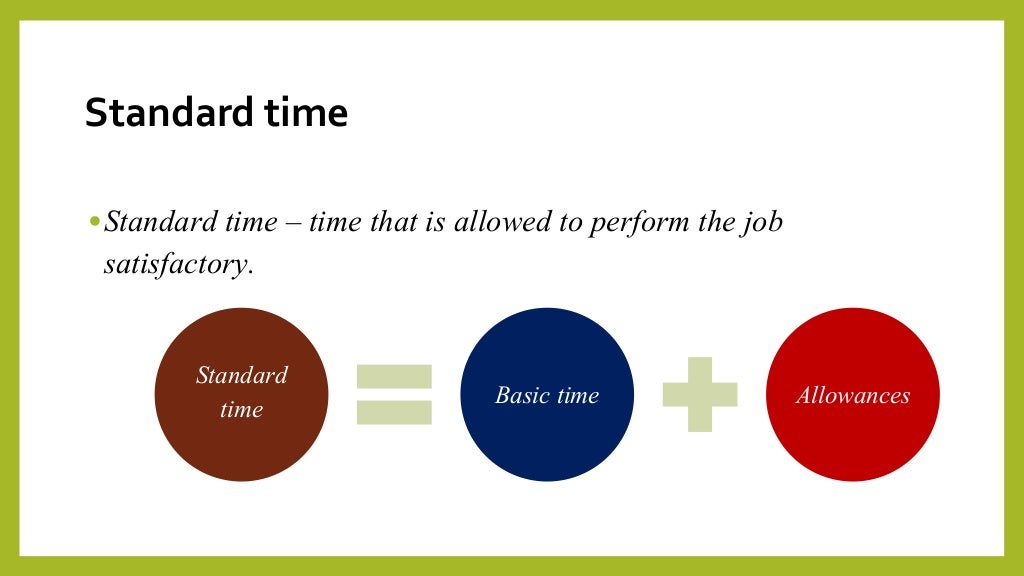 time-study