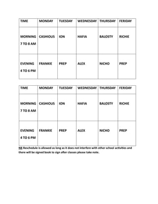 Time Table Class's time_table_for_classes for a basic school.pdf