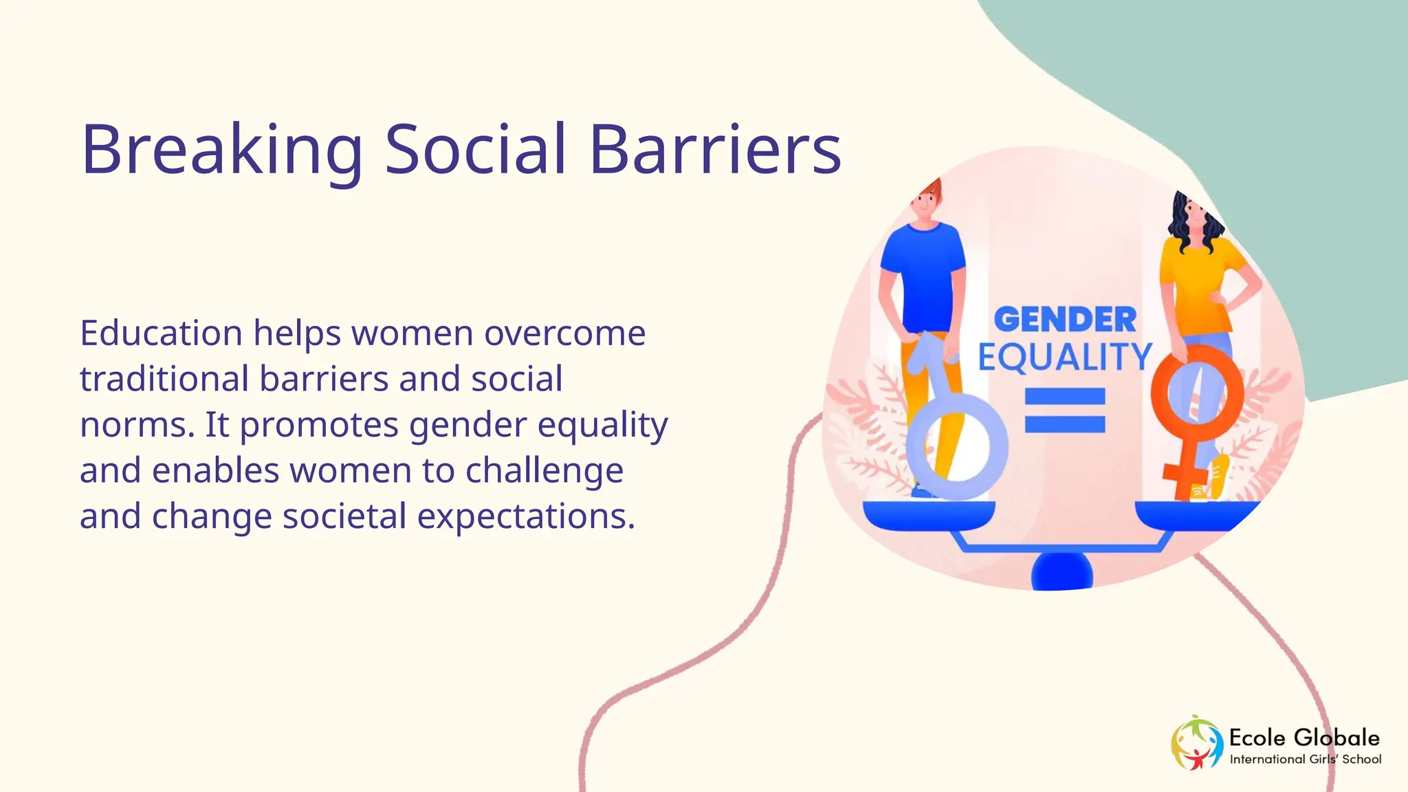 Empowerment of Women Through Education ppt | PPTX