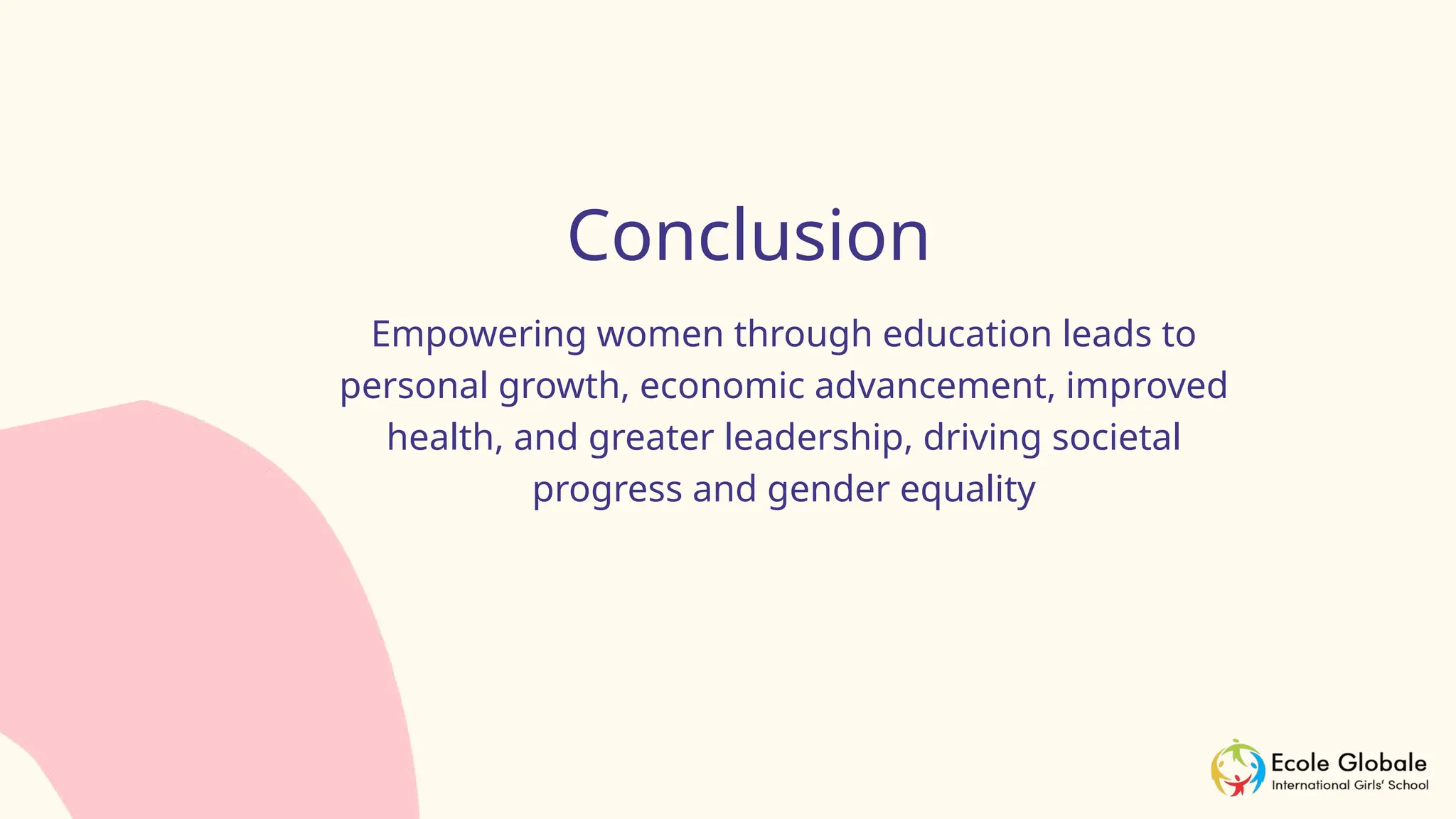 Empowerment of Women Through Education ppt | PPTX