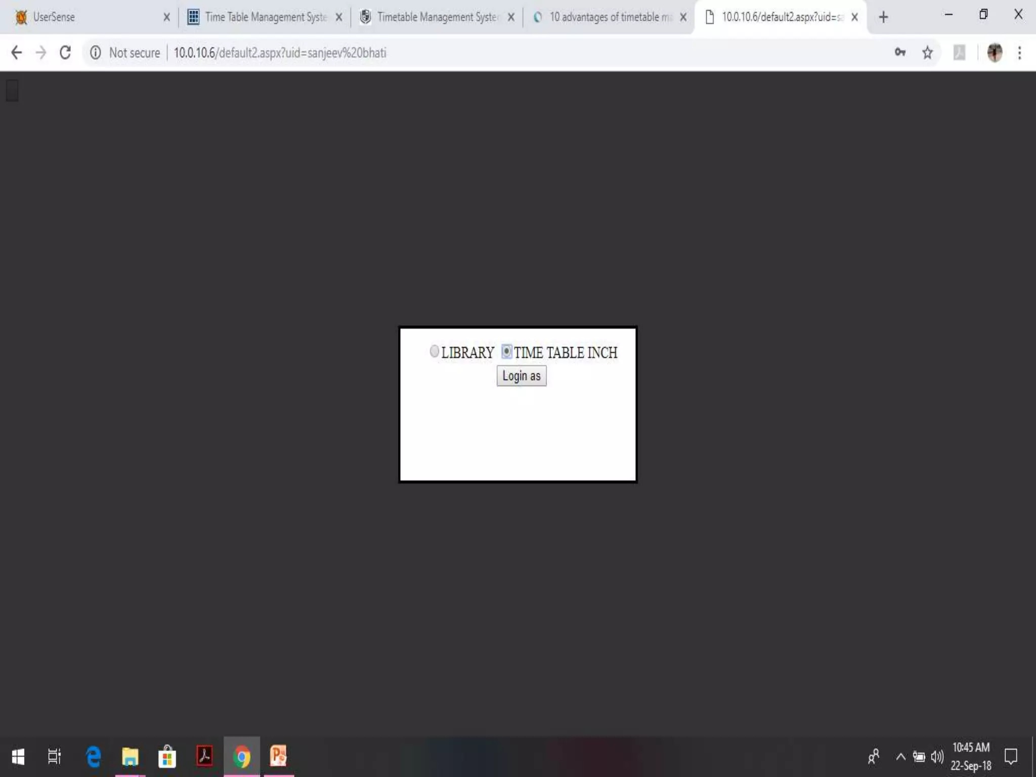 Time table management system | PPTX