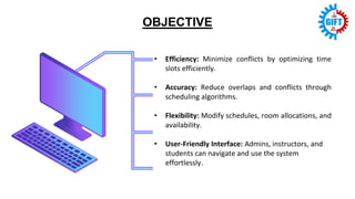 TIME TABLE MANAGEMENT SYSTEM testing.pptx
