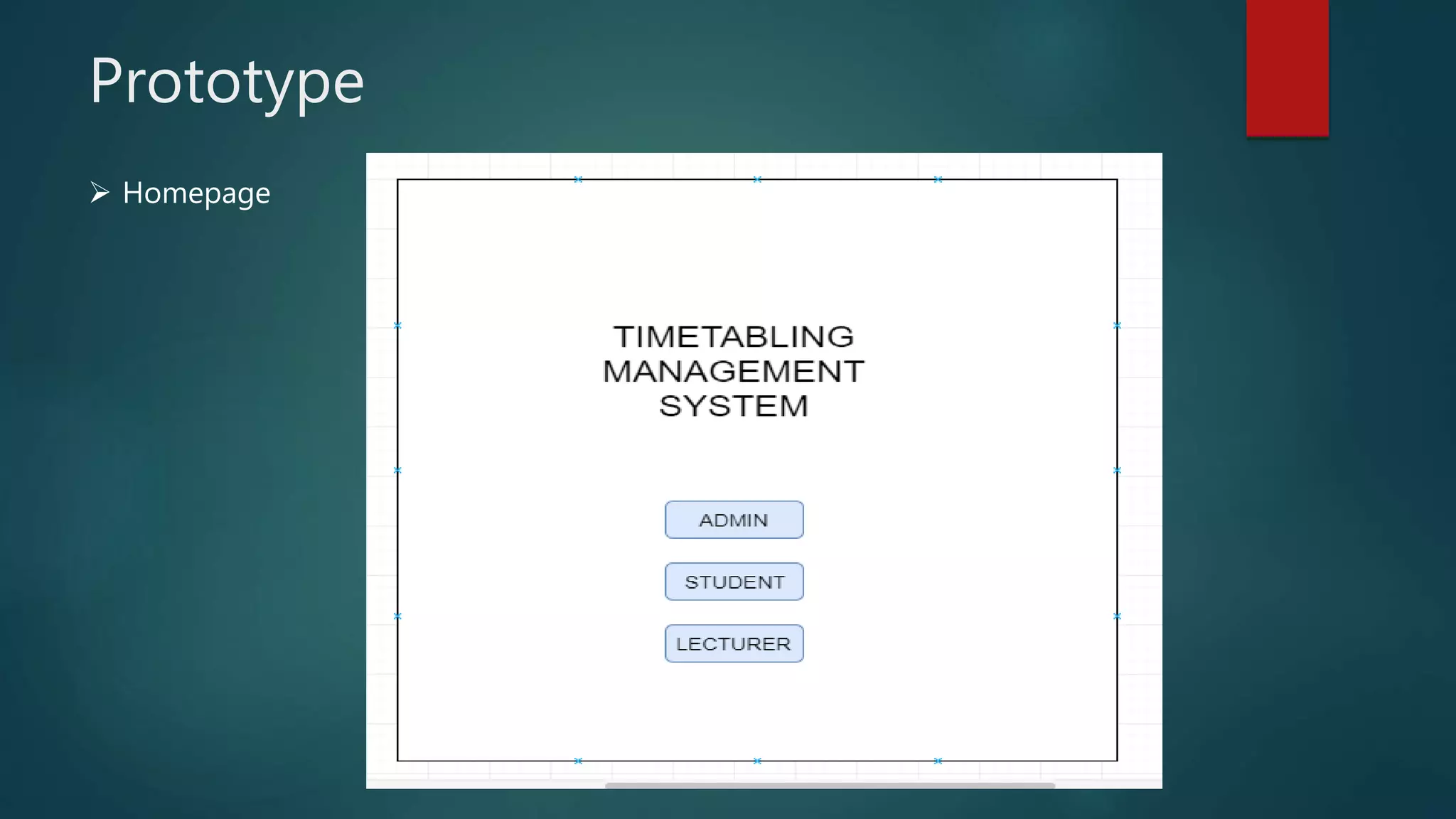 Timetable management system(chapter 3) | PPTX