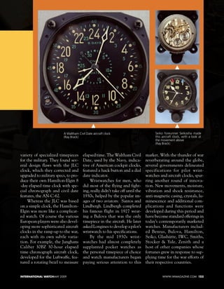 aviation pocket watch