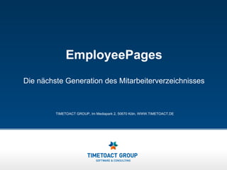 Employee Pages 