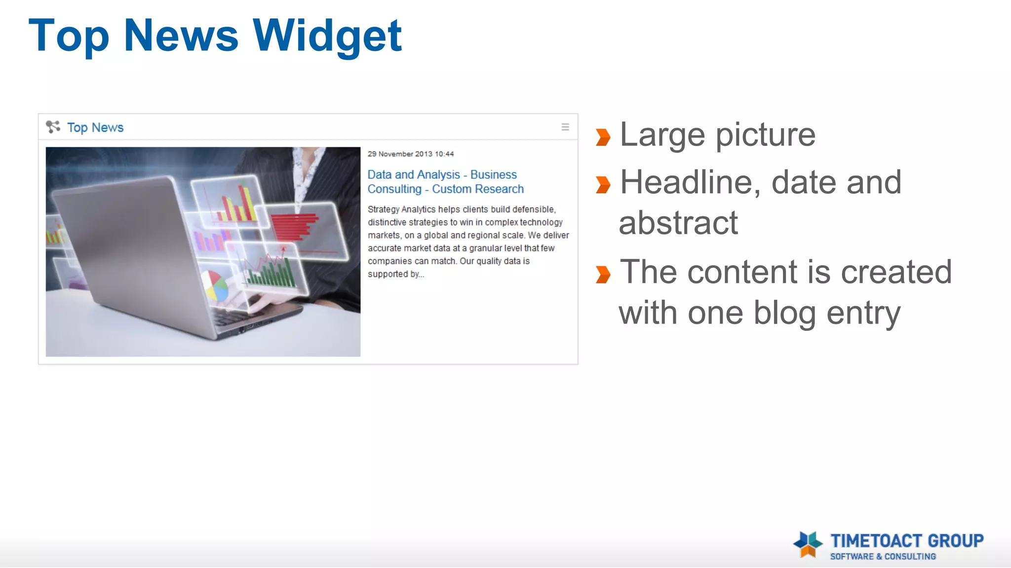 Navigation - Settings

Can be personalized by profile property
Includes 1 community channel

 