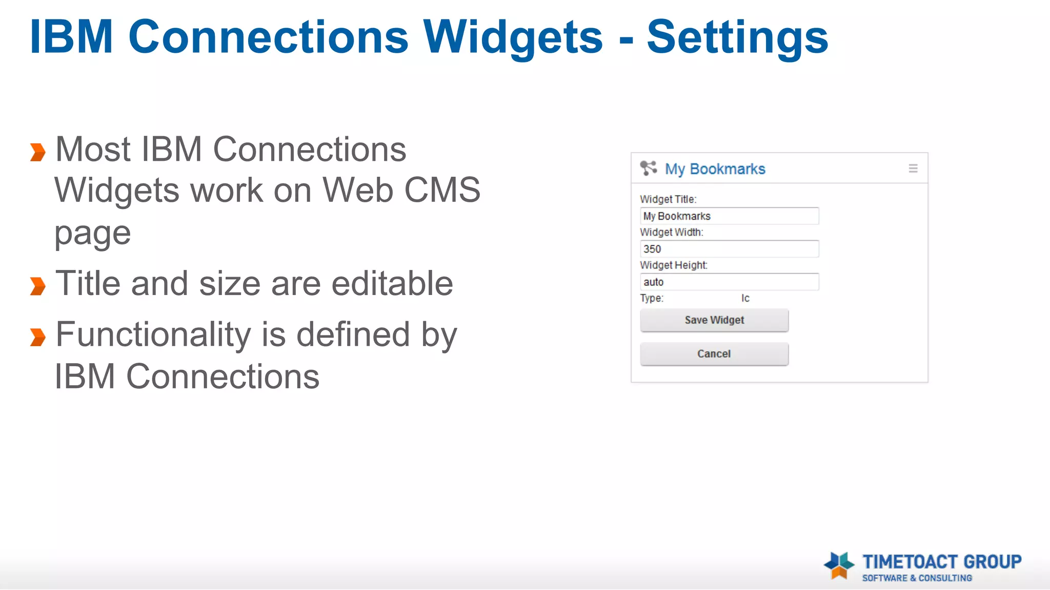Personalization
Show different channels
based on profile field
values
Usable for personalization
by region, division, team,
title, ...

 