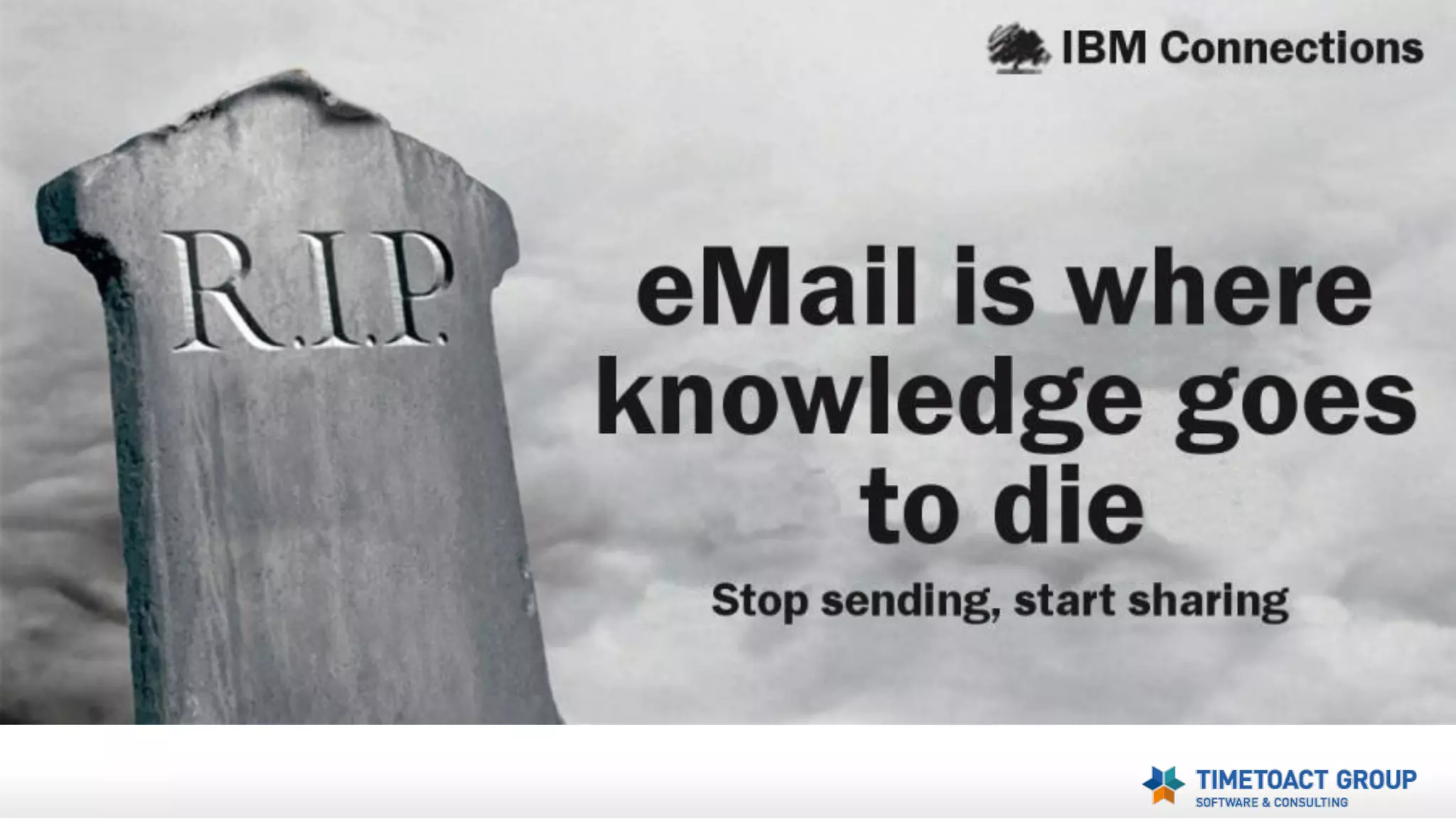 TIMETOACT & Web Content Management
TIMETOACT has huge experience
with Intranets and Web Content
Management
First Domino based Web CMS in 1997
Development of the TIMETOWEB Web CMS
Many hundreds of web projects working with
internal communications and marketing
departments

 